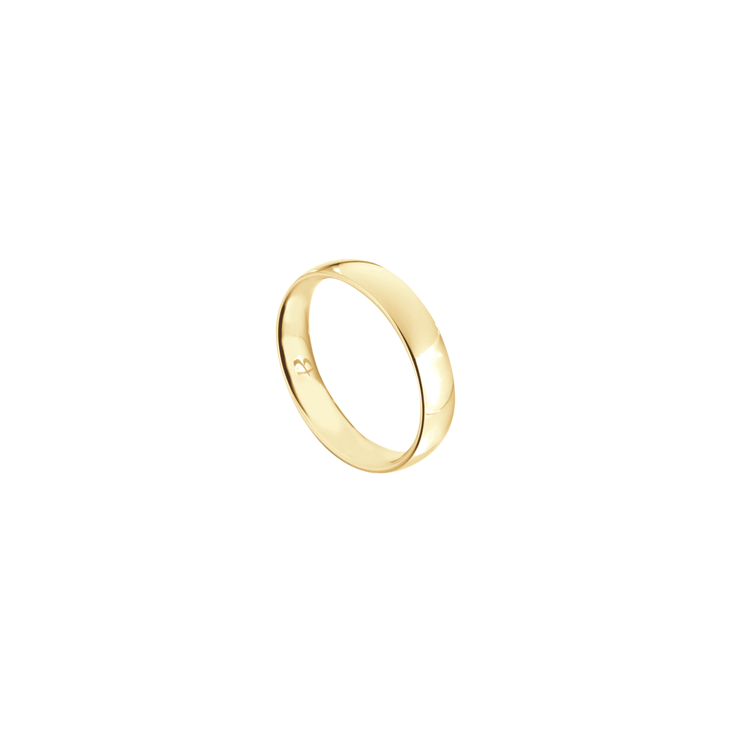 MEN AND WOMEN IP GOLD STEEL WEDDING BAND