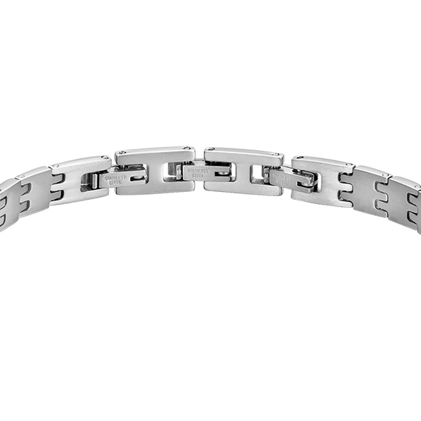 WIDE LINK STEEL MEN'S BRACELET