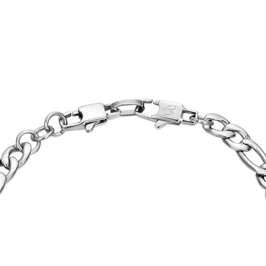 STEEL CHAIN LINK MEN'S BRACELET