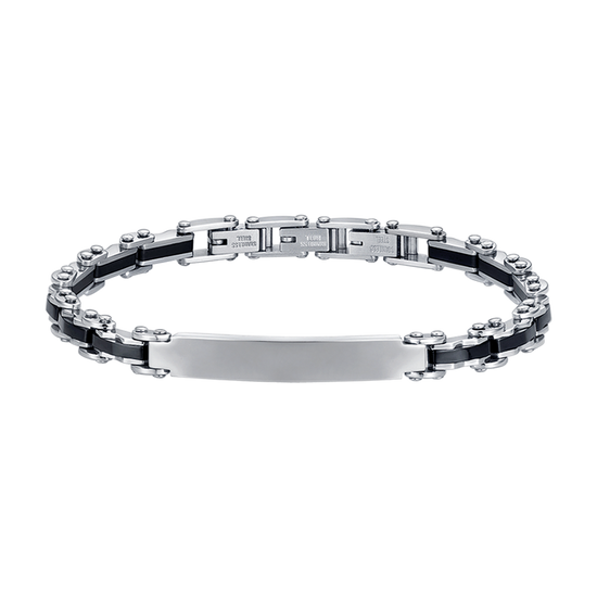 STEEL CHAIN LINK MEN'S BRACELET