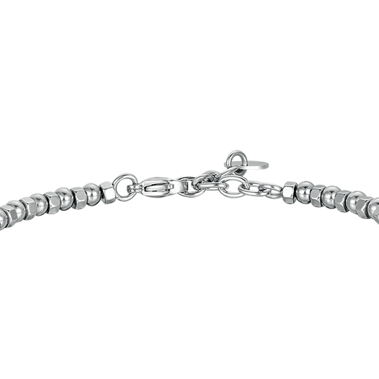 MAN'S BRACELET IN STEEL WITH ANCHOR ELEMENT Luca Barra