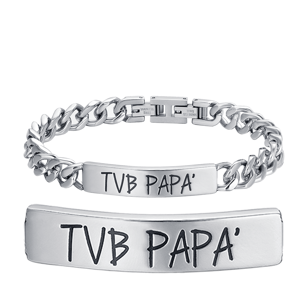 TVB STEEL MEN'S BRACELET DAD