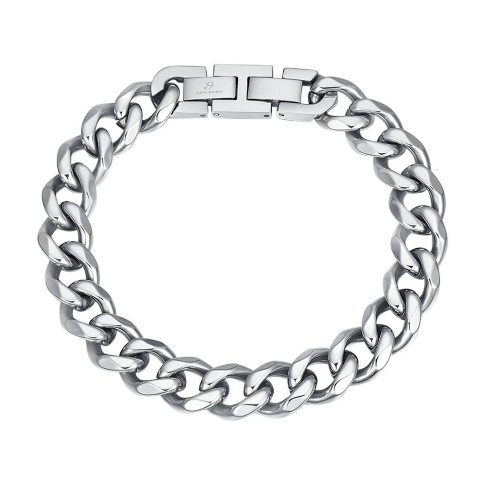 BRACELET STEEL MEN BRAIDED CHAIN