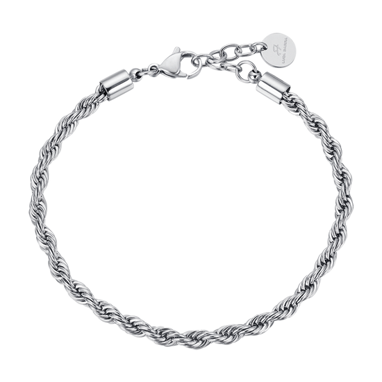 THIN LINK STEEL MEN'S BRACELET