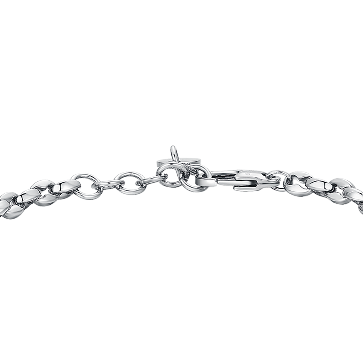 STEEL MEN'S BRACELET WITH ANCHOR