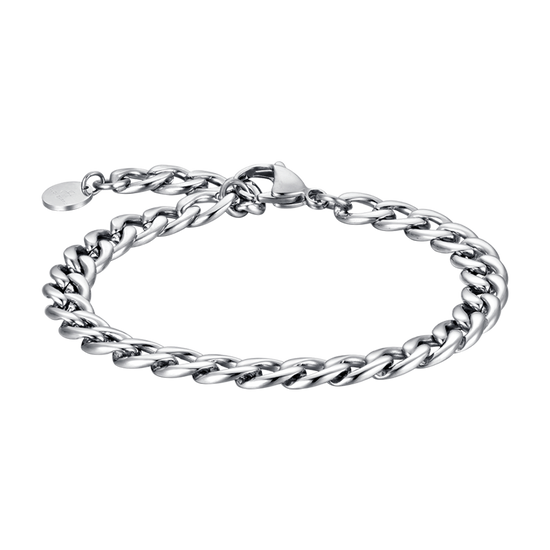 SILVER MESH STEEL MEN'S BRACELET