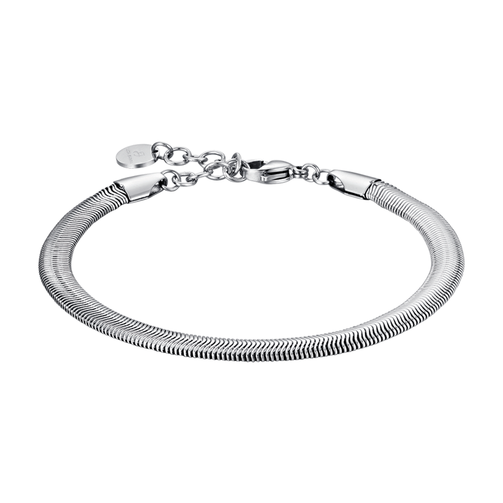 STEEL MEN'S THIN LINK BRACELET