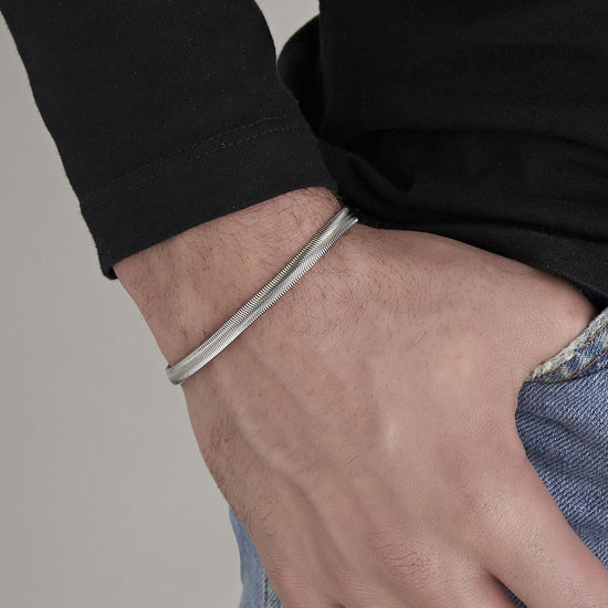 STEEL MEN'S BRACELET