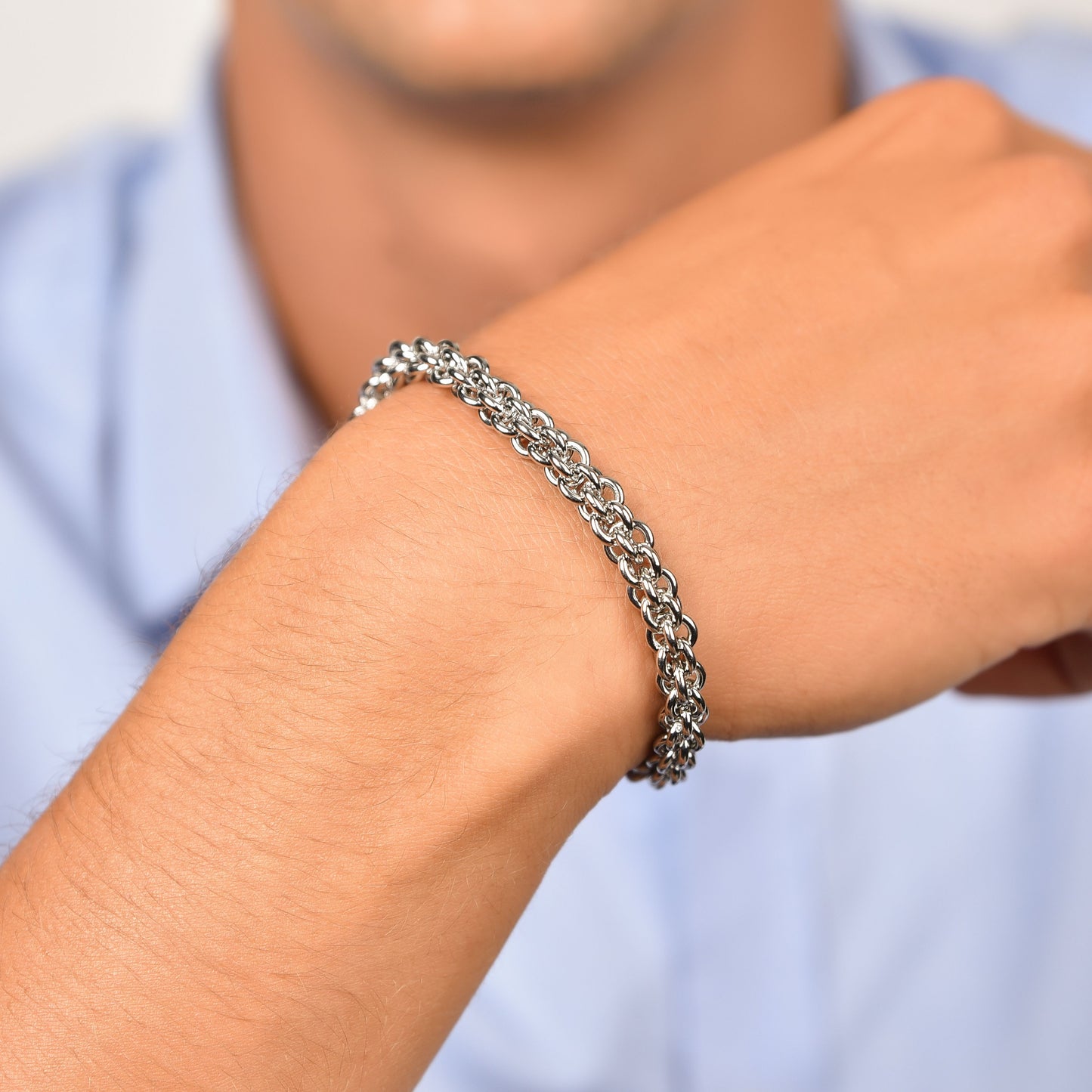 STEEL MEN'S BRACELET