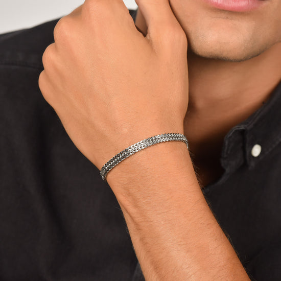 MAN'S BRACELET IN STEEL Luca Barra