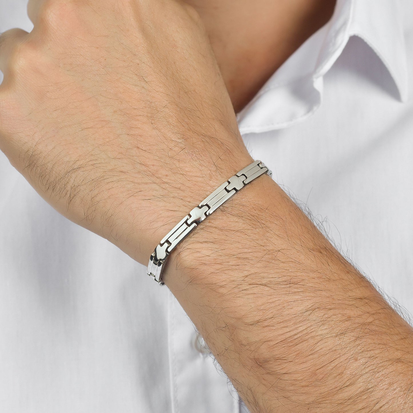 STEEL MEN'S BRACELET