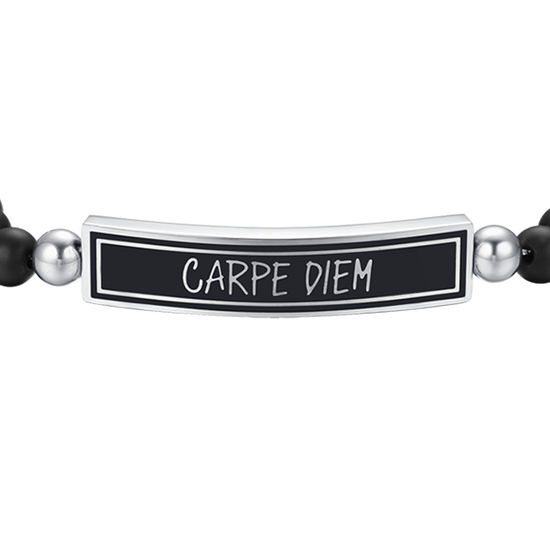 CARPE DIEM STEEL MEN'S BRACELET