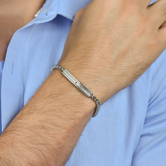 MEN'S STEEL ELEMENT BRACELET