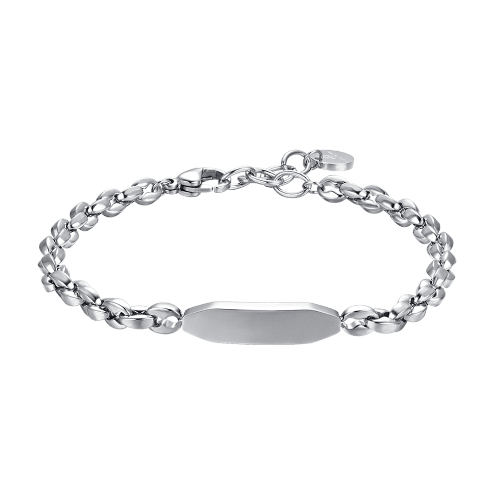 STEEL MEN'S BRACELET WITH ELEMENT