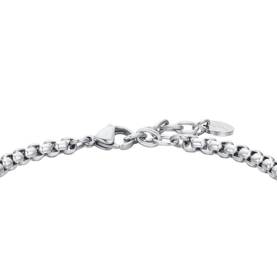 STEEL MEN'S BRACELET WITH ELEMENT