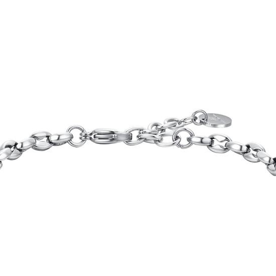 STEEL MEN'S BRACELET WITH ANCHOR