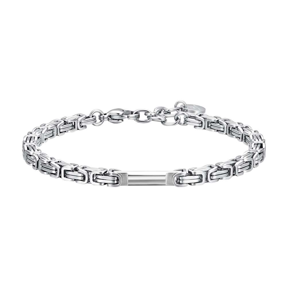 STEEL MEN'S BRACELET WITH ELEMENT