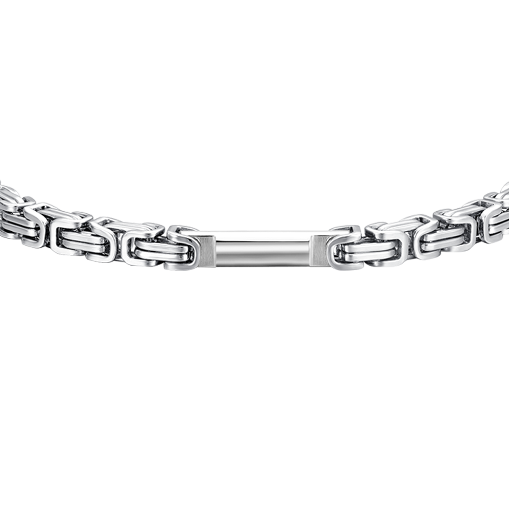 STEEL MEN'S BRACELET WITH ELEMENT