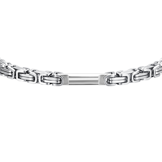 STEEL MEN'S BRACELET WITH ELEMENT