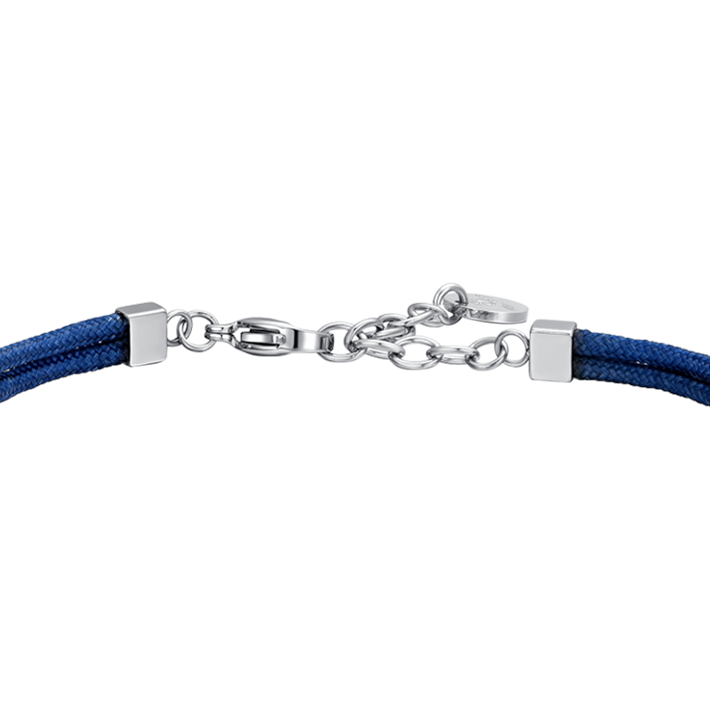 BLUE ROPE MAN BRACELET AND ANCHOR