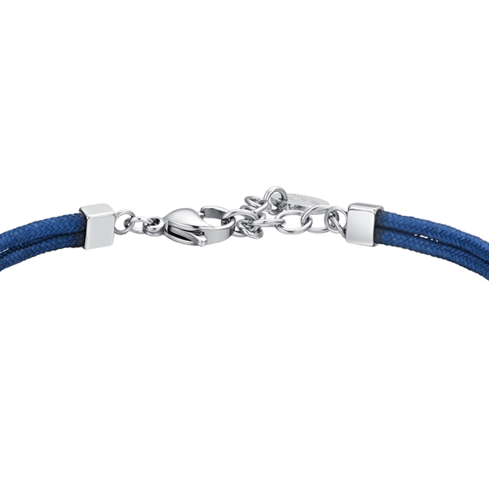 BLUE ROPE MAN BRACELET AND ANCHOR