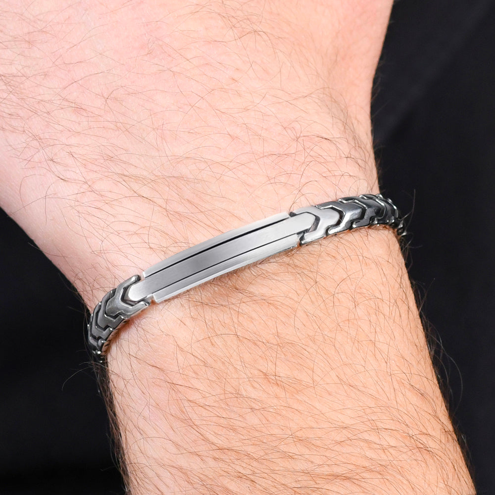 STEEL MEN'S BRACELET