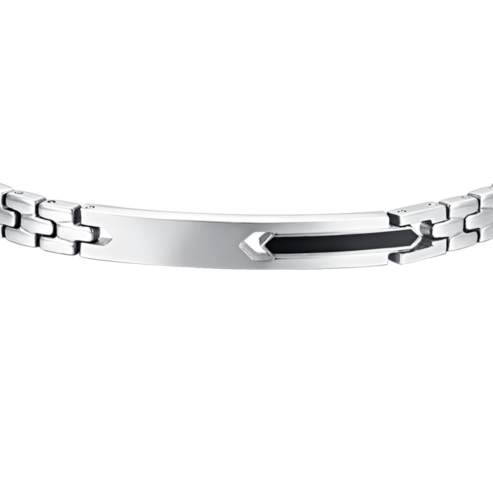 BLACK IP ELEMENT STEEL MEN'S BRACELET