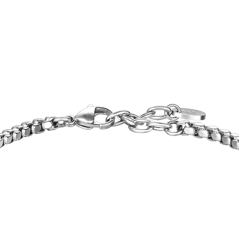 STEEL MEN'S BRACELET WITH ANCHOR