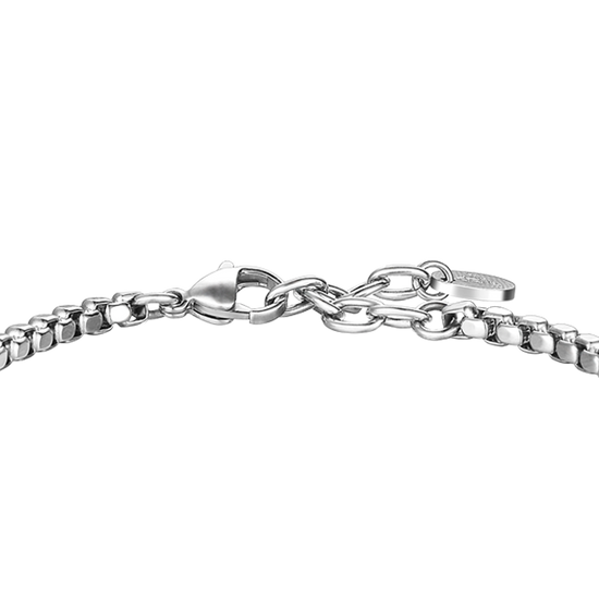 STEEL MEN'S BRACELET WITH ANCHOR