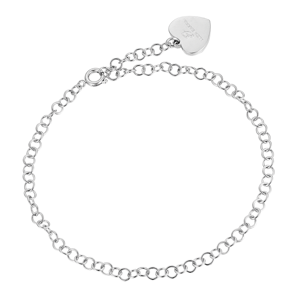 WOMEN'S STEEL BRACELET WITH SMALL CIRCLES