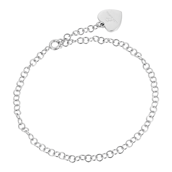 WOMEN'S STEEL BRACELET WITH SMALL CIRCLES