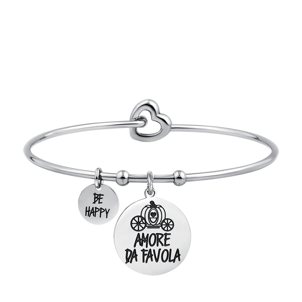 WOMEN'S STEEL FAIRY TALE LOVE BRACELET