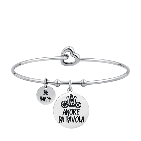 WOMEN'S STEEL FAIRY TALE LOVE BRACELET