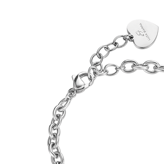 WOMEN'S STEEL BRACELET WITH TREE OF LIFE PENDANT