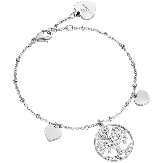 WOMAN STEEL BRACELET WITH TREE OF LIFE