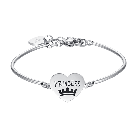 WOMEN'S STEEL BRACELET WITH PRINCESS INSCRIPTION