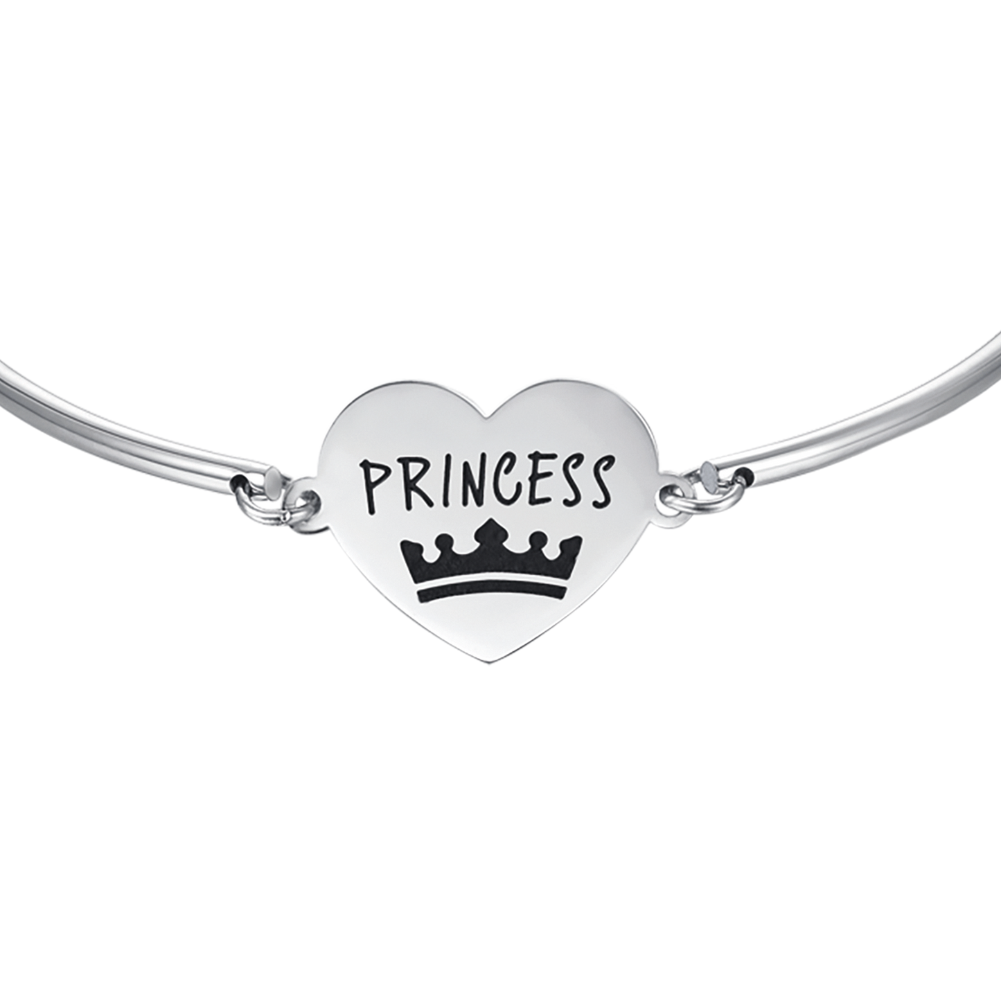 WOMEN'S STEEL BRACELET WITH PRINCESS INSCRIPTION