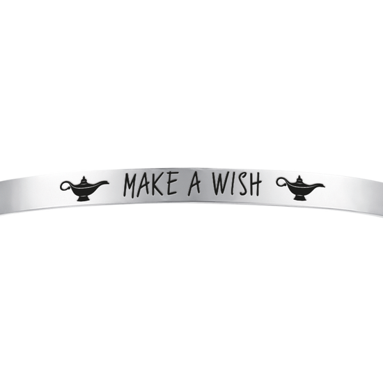 STEEL WOMEN'S MAKE A WISH BRACELET