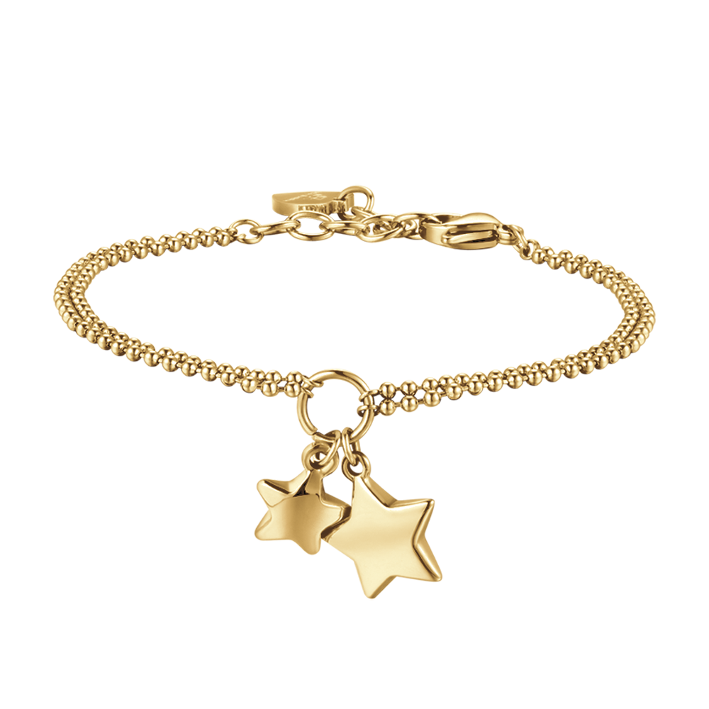 WOMAN STEEL BRACELET WITH STARS