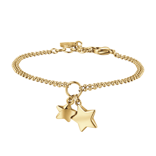 WOMAN STEEL BRACELET WITH STARS