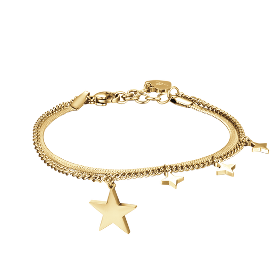 WOMAN STEEL BRACELET WITH STAR