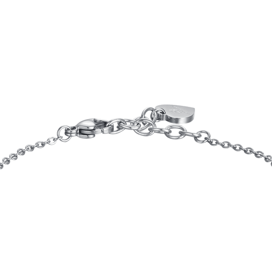 WOMEN'S STEEL BRACELET WITH BUTTERFLY CHARMS