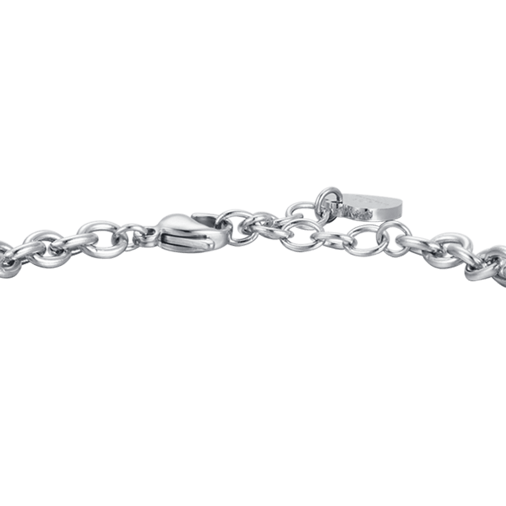 STEEL WOMEN'S BRACELET A GODMOTHER IS CHOSEN WITH THE HEART