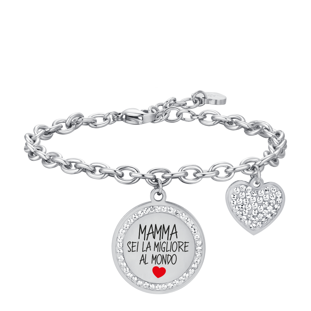 WOMEN'S STEEL BRACELET MOM YOU ARE THE BEST IN THE WORLD