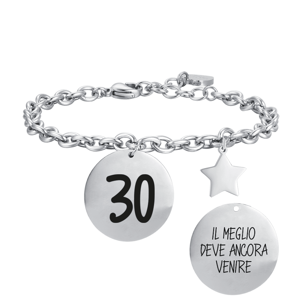 30 STEEL WOMEN'S BRACELET THE BEST IS YET TO COME