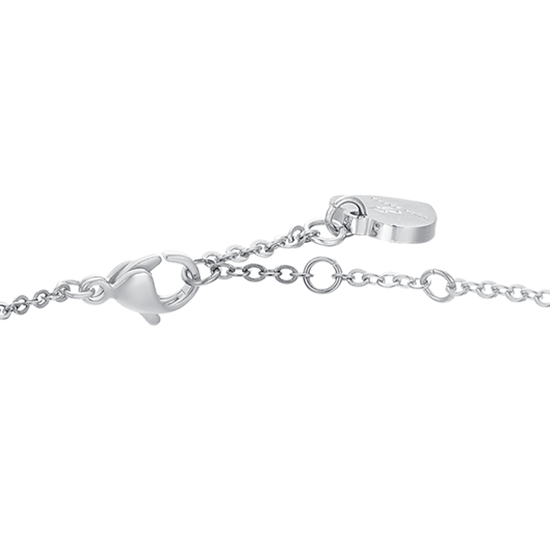 WHITE CRYSTAL STEEL WOMEN'S BRACELET