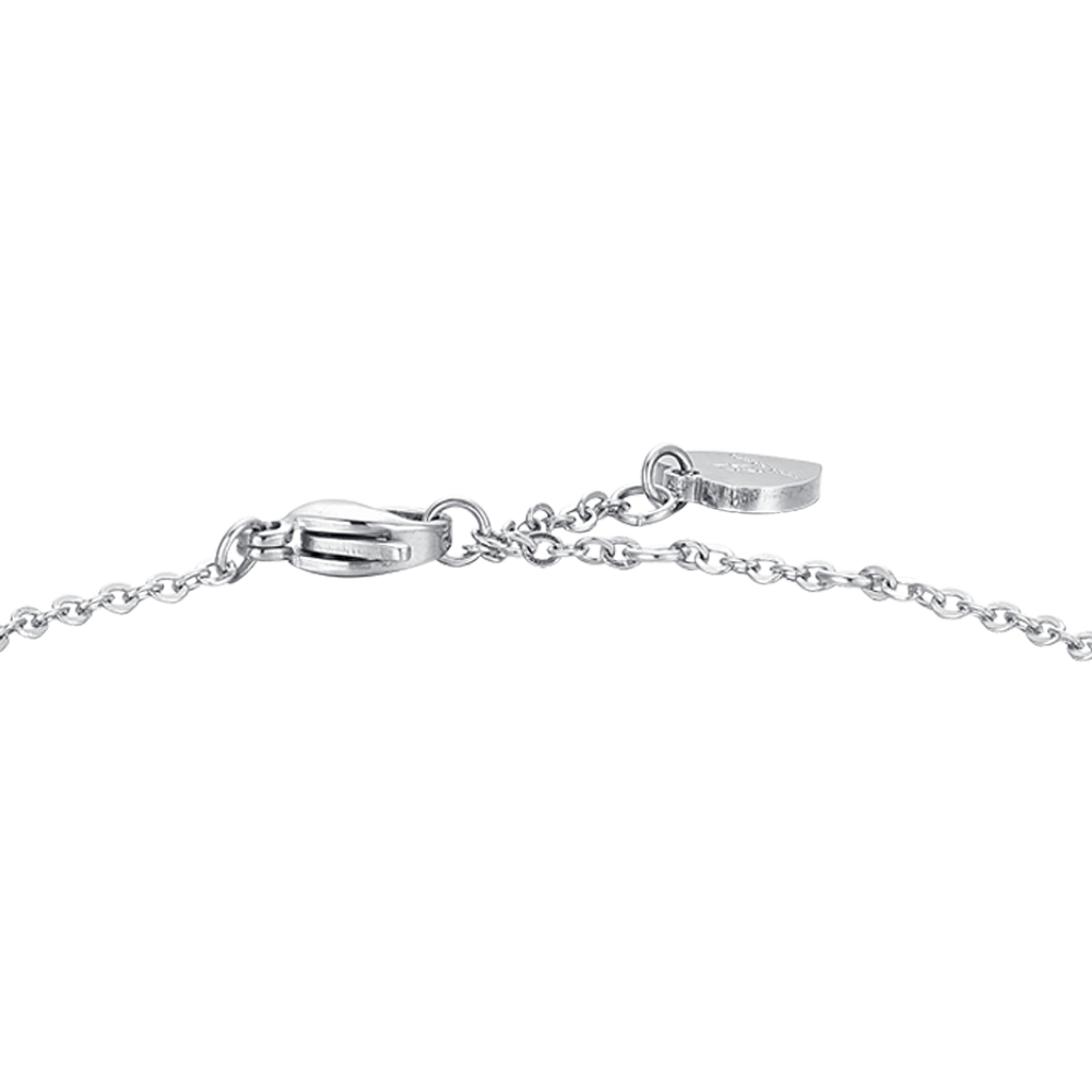 WOMEN'S STEEL BRACELET WITH PEARLS AND SUNSHINE