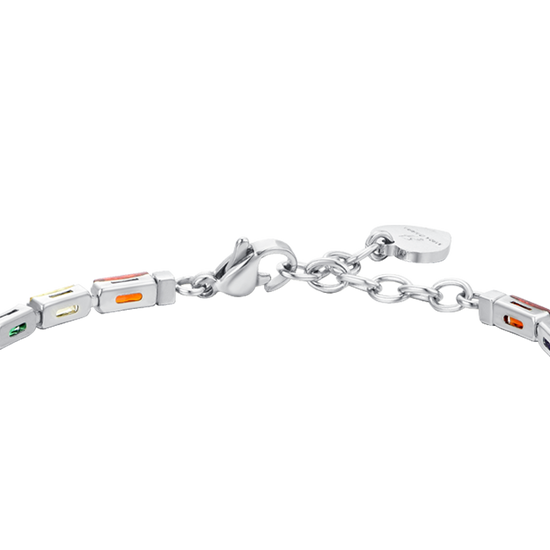 MULTICOLOR BAGUETTE BAGUETTE CUBIC ZIRCONIA WOMEN'S TENNIS BRACELET