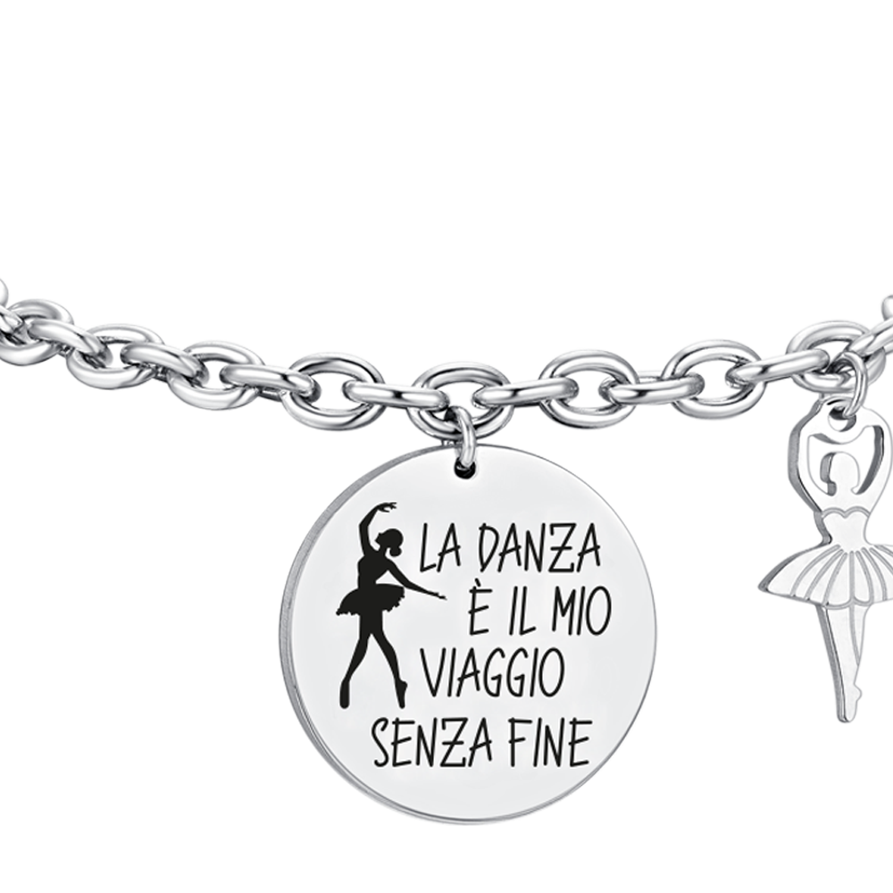 BALLERINA STEEL WOMEN'S BRACELET