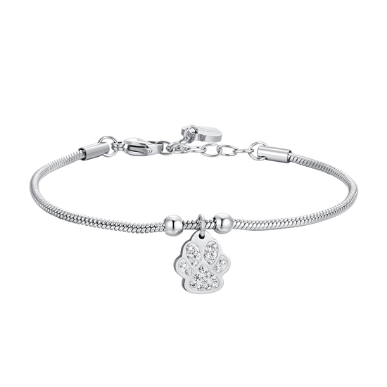 WOMEN'S STEEL BRACELET WITH PAW